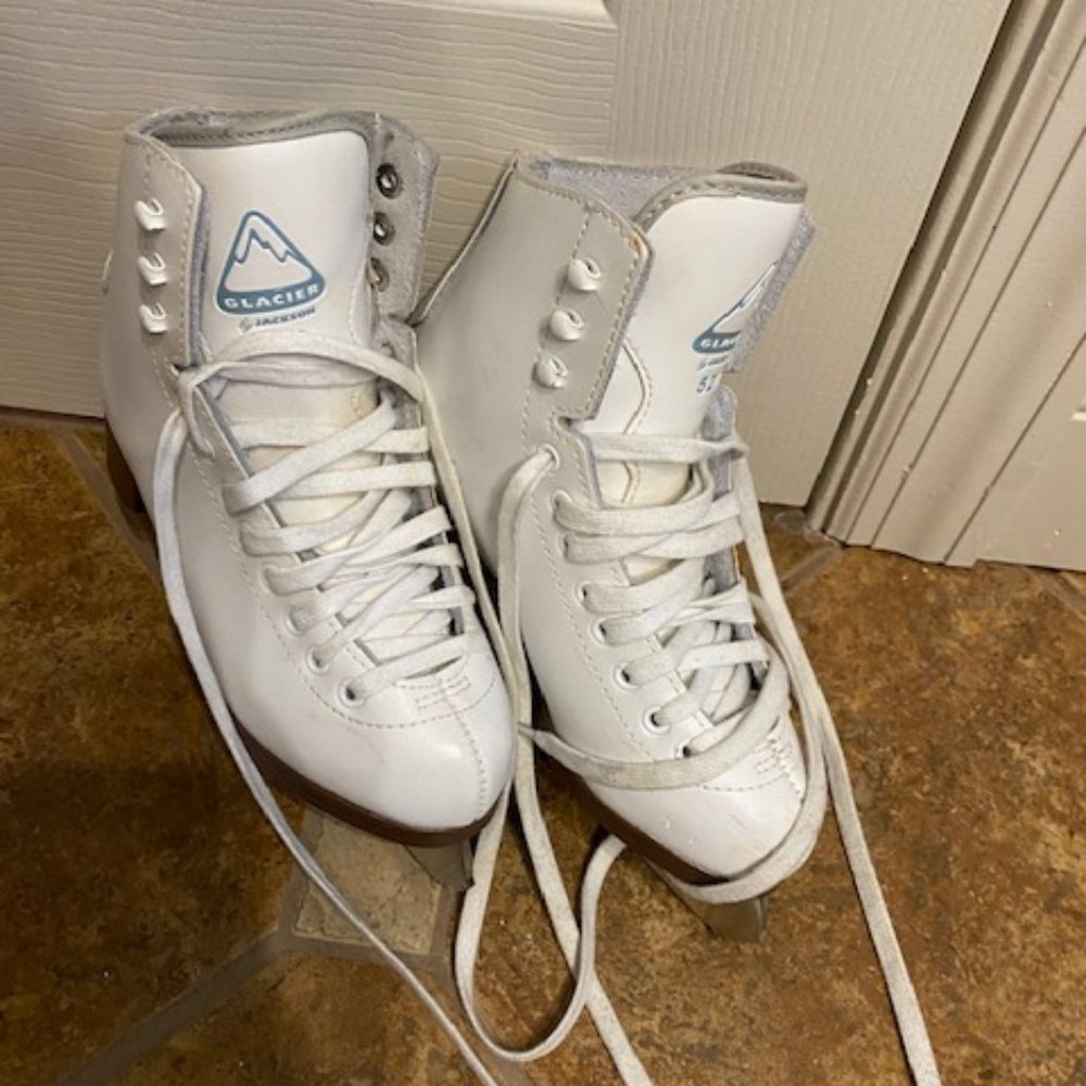 Glacier by Jackson Ice Skates Girls Size 2